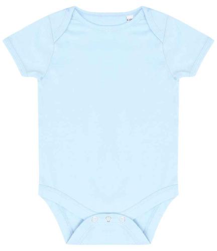 Larkwood Essential Short Sleeve Baby Bodysuit - PAB - 0-3